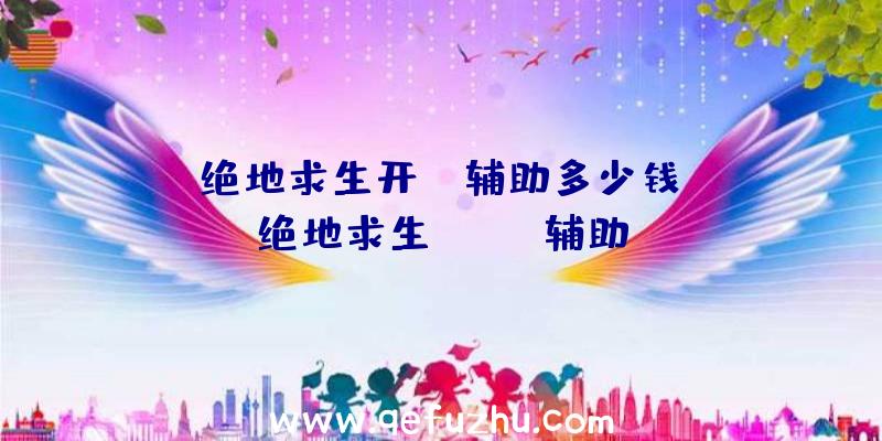 「绝地求生开am辅助多少钱」|绝地求生syruz辅助